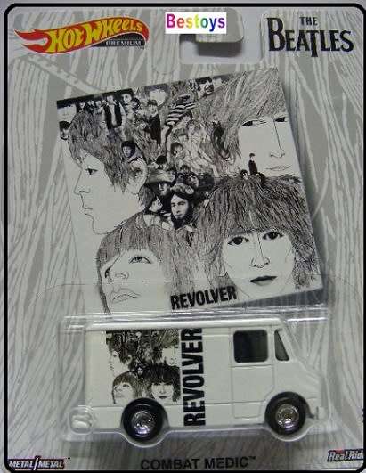 Hot Wheels Hotwheels Diecast Model Car Set Pop Culture Beatles VW Kombi GMC Combat Medic Deco Delive
