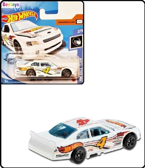 Hotwheels Hot Wheels Diecast Model Car 2020 209/250 Chevy Chevrolet Impala 2010 No 4 Race Team1/64