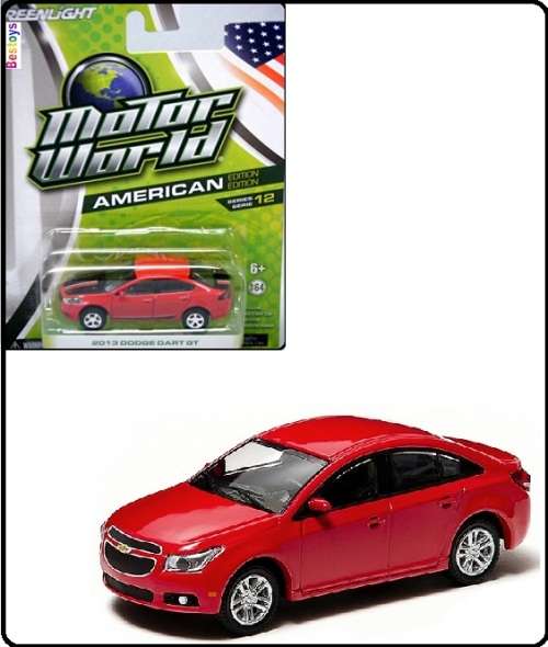 Greenlight Diecast Model Car Motor World Dodge Dart GT 2013 1/64 scale new in pack