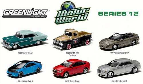 Greenlight Diecast Model Car Motor World Dodge Dart GT 2013 1/64 scale new in pack