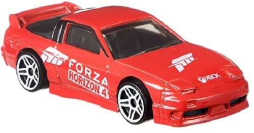 Hotwheels Hot Wheels Diecast Model Car Forza Horizon 4 Motorsport Gaming Nissan 180 SX Type X 1996