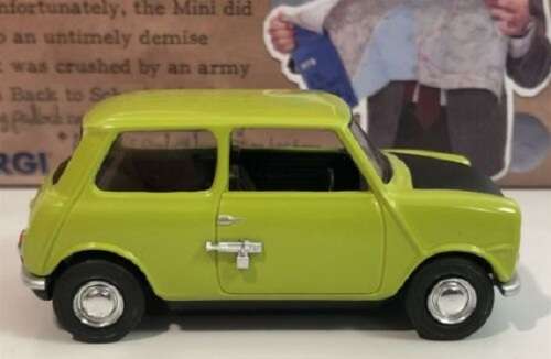 Corgi Hornby Classic Diecast Model Car CC82115 Mini Cooper Mr Bean Movie Film TV 30 yrs Anniv 1/36