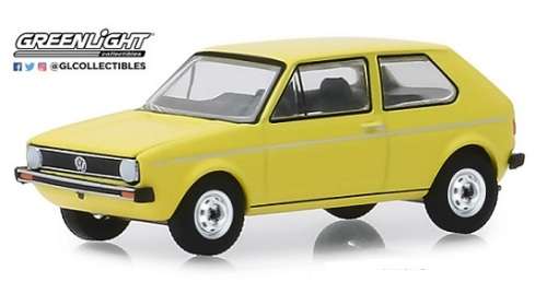 Greenlight Diecast Model Car Anniversary VW Volkswagen Golk Mk 1 MK1 45 yrs 1/64 scale new in pack