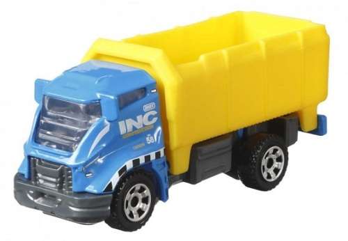 Matchbox Diecast Model Car Hitch & haul Construction Set Dump Truck + Cement Mixer trailer + access