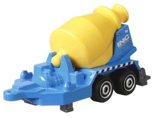 Matchbox Diecast Model Car Hitch & haul Construction Set Dump Truck + Cement Mixer trailer + access