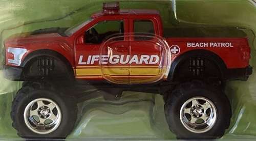JADA Diecast Model Car Trucks Series Ford F 150 F150 Raptor 2017 Pickup `Lifeguard` 1/64 scale new