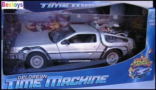 Welly Diecast Model Car 22441 Movie Film Back to the Future 2 Delorean Time Machine 1/24 scale