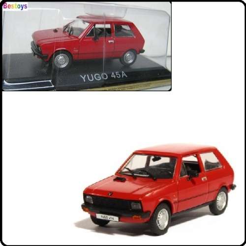 Balkans Diecast Model Car Collection Yugo 45A 45 A 1/43 scale new in pack