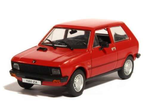 Balkans Diecast Model Car Collection Yugo 45A 45 A 1/43 scale new in pack