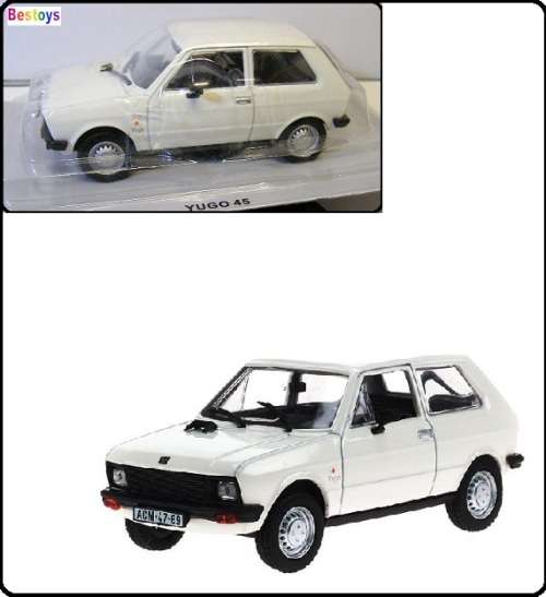 Balkans Diecast Model Car Collection Yugo 45 1/43 scale new in pack