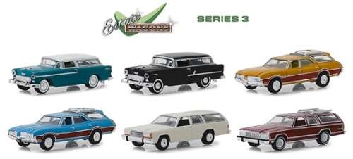 Greenlight Diecast Model Car Estate Wagons Oldsmobile Vista Cruiser 1972 1/64 scale new in pack