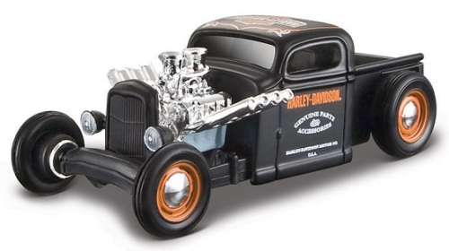 Maisto Diecast Model Car Harley Davidson Series Chevy Chevrolet Pickup 1936 1/64 scale new in pack