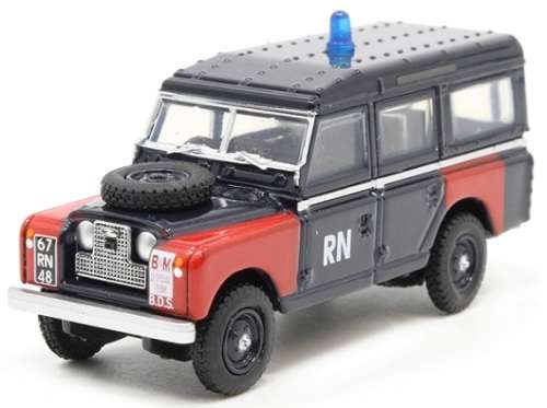 Oxford Diecast Model Car LAN2021 Land Rover Series 2 LWB Stationwagon Royal Navy Bomb Disposal 1/76