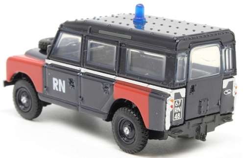 Oxford Diecast Model Car LAN2021 Land Rover Series 2 LWB Stationwagon Royal Navy Bomb Disposal 1/76