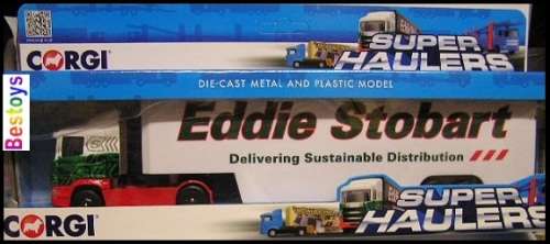 Corgi Hornby Diecast Model Eddie Stobart Truck & Box Trailer 1/64 scale new in pack