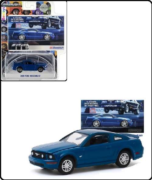 Greenlight Diecast Model Car Exclusive Ford Mustang GT 2009 1/64 scale new in pack