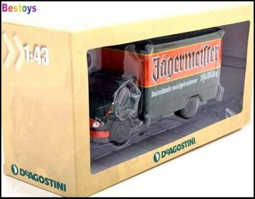 DeAgostini Diecast Model Car Collection Mercedes Benz L 1113 L1113 Truck "Jagermeister" 1/43 scale