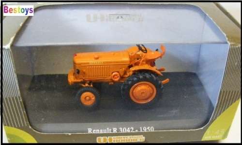 Universal Hobbies Diecast Model Tractor 6021 Renault R 3042 1950 Farm Agricultural 1/43 scale new