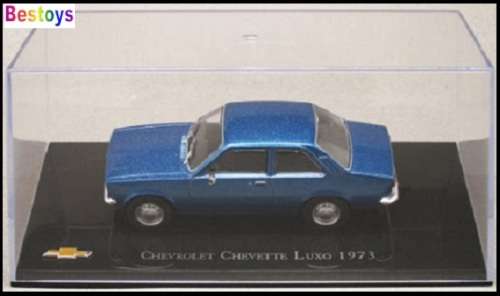 Chevy Diecast Model Car Collection Chevy Chevrolet Chevette Luxo 1973 1/43 scale new in pack