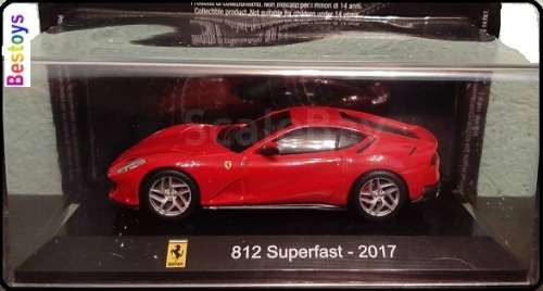Supercars Diecast Model Car Collection Ferrari 812 Superfast 2017 1/43 scale new in pack