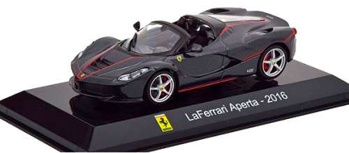 Supercars Diecast Model Car Collection Ferrari LaFerrari Aperta 2016 1/43 scale new in pack