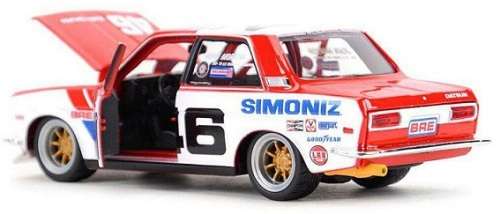 Maisto 32532 Design Series Tokyo Datsun 510 BRE No 46 1/24 scale