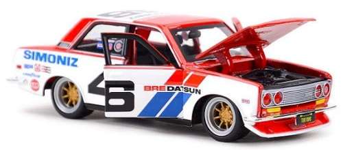Maisto 32532 Design Series Tokyo Datsun 510 BRE No 46 1/24 scale