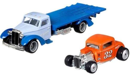 Hot Wheels Car Culture Team Transport Ford 1932 No 32 + Speed Waze Truck