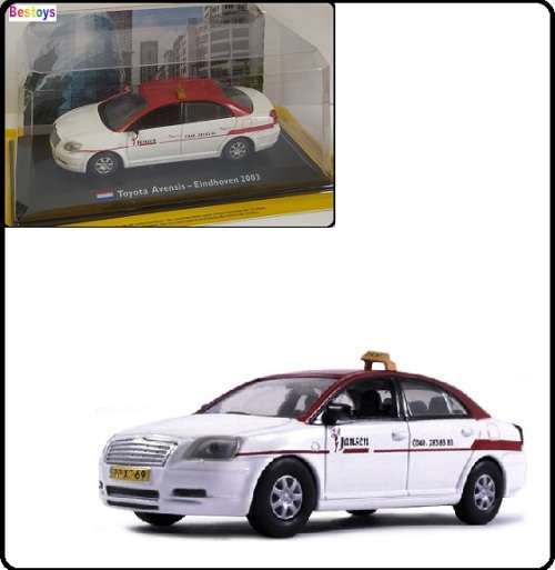 World Taxi Diecast Model Car Collection Toyota Avensis Eindhoven 2003 1/43 scale
