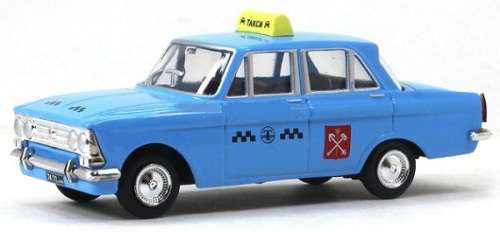 World Taxi Diecast Model Car Collection Moskvitch 408 Saint Petersburg 1964 1/43 scale new in pack