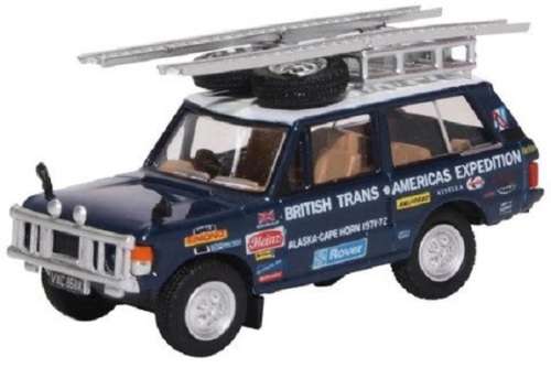 Oxford Diecast Model Car RCL002 Range Rover Classic Darien Gap Expedition 1/76 OO railway scale new