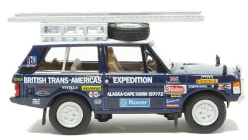 Oxford Diecast Model Car RCL002 Range Rover Classic Darien Gap Expedition 1/76 OO railway scale new