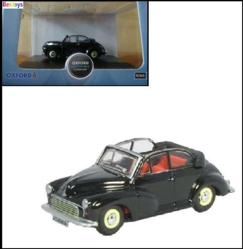 Oxford Diecast Model Car MMC002 Morris Minor Convertible 1/76 OO railway scale