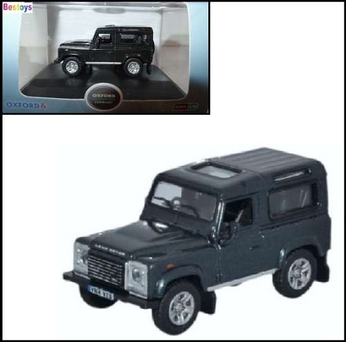 Oxford Diecast Model Car LRDF006 Land Rover Defender 90 Stationwagon 1/76 OO railway scale new in pa
