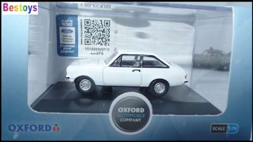 Oxford Diecast Model Car ESC003 Ford Escort Mk 2 Mk2 1/76 OO Railway scale new in pack