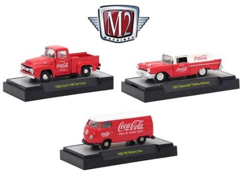Castline M2 Diecast Model Car VW Volkswagen Delivery Panelvan 1960 "Coca Cola" 1/64 scale new in pac