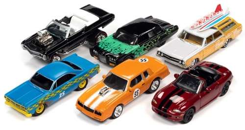 Johnny Lightning Diecast Model Car Classic Street Freaks Chevy Chevrolet Monte Carlo 1985 No 55 1/64