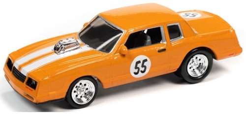 Johnny Lightning Diecast Model Car Classic Street Freaks Chevy Chevrolet Monte Carlo 1985 No 55 1/64