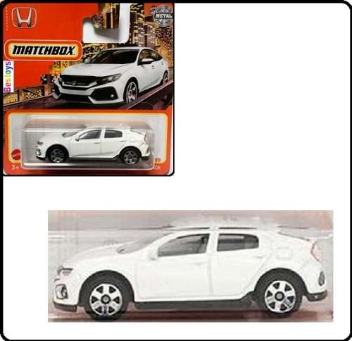 Matchbox Diecast Model Car 2021 98 / 100 Honda Civic Hatchback 2017 1/64 scale new in pack