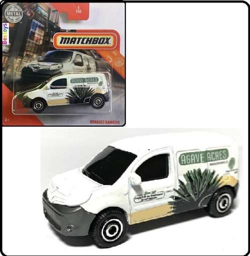 Matchbox Diecast Model Car 2020 5/100 Renault Kangoo Delivery "Agave Acres" City 1/64 scale
