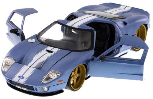 JADA Diecast Model Car Big Time Kustoms 97368 Ford GT 2005 1/24 scale new in pack
