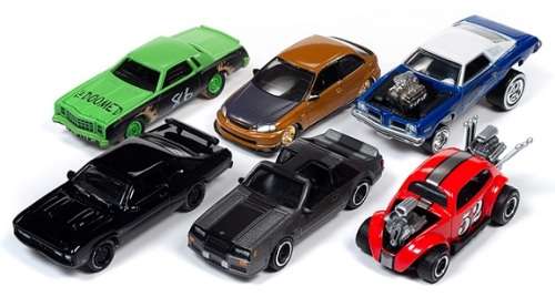 Johnny Lightning Diecast Model Car Street Freaks Chevy Chevrolet Monte Carlo Stock Car 1977 No 86