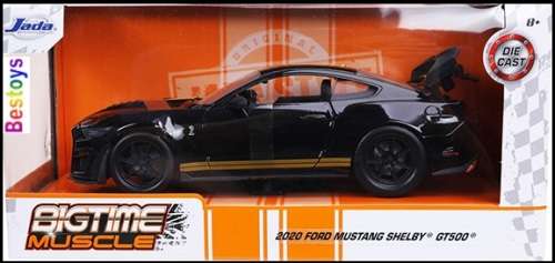 JADA  Diecast Model Car Bigtime Muscle 32661 Ford Mustang Shelby GT 500 GT500 2020 1/24 scale new