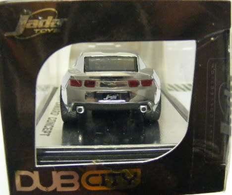 JADA  Diecast Model Car DUB City 91309 Chevy Chevrolet Camaro Concept 2006 Limited Ed Chrome 1/64 sc