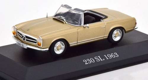 Atlas Diecast Model Car Mercedes Benz 230 SL 230SL 1963 1/43 scale new in pack