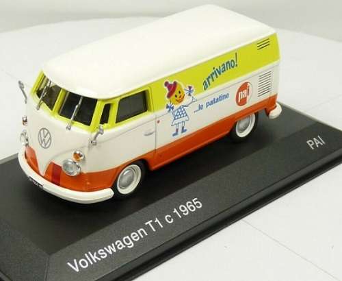 Eaglemoss Diecast Model Car Collection VW Volkswagen Kombi T 1 C T1 C Panelvan 1965 `PAI` 1/43 scale
