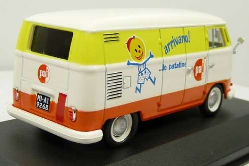 Eaglemoss Diecast Model Car Collection VW Volkswagen Kombi T 1 C T1 C Panelvan 1965 `PAI` 1/43 scale