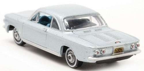 Oxford Diecast Model Car CH63001 Chevy Chevrolet Corvair Coupe 1963 1/87 HO railway scale new in pac