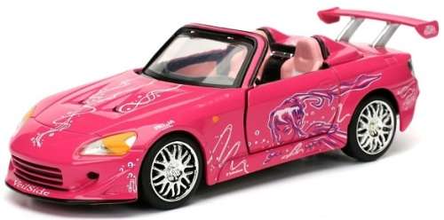 JADA Diecast Model Car 54030 Honda S2000 S 2000 Suki Fast & Furious Movie Film TV 1/24 scale new
