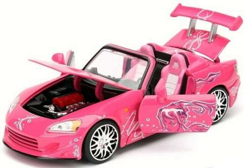 JADA Diecast Model Car 54030 Honda S2000 S 2000 Suki Fast & Furious Movie Film TV 1/24 scale new